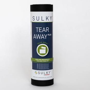 SULKY TEAR AWAY PLUS schwarz, 25 cm x 10m